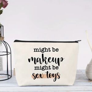 Might be Makeup - Cosmetic Bag - NEW